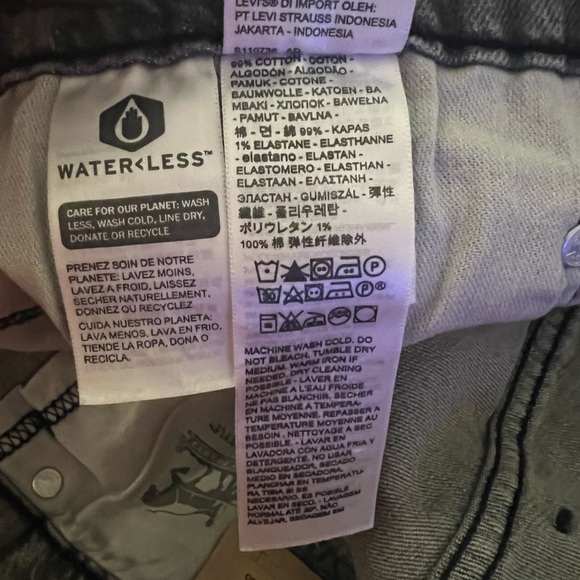 Levi's 505 Regular Eco Ease Jeans-Size 40x32 - Picture 9 of 9